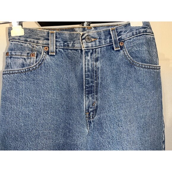 Levis 550 Relaxed Fit Jean Women 8 28X28 Tapered 5 Pocket Cotton USA - Picture 3 of 8